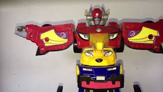 Paleomax Megazord stop motion [upl. by Brita574]