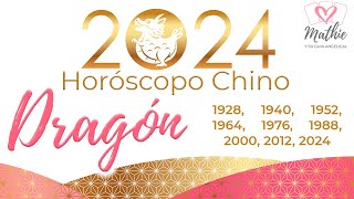 🐲 Dragón Horoscopo Chino 2024 Año del Dragón de Madera 🐲 Horóscopo Chino Dragón Guia Angelical [upl. by Kylie294]