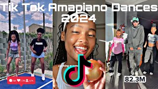 Best of amapiano dance challenges  2024 🔥🥵😱 tiktokamapianodances tiktokviral trending amapiano [upl. by Mohn131]