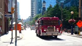 Toronto Fire spare P312 Responding [upl. by Thamora]