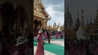 A Visit to The Shwedagon Pagoda 19102024 [upl. by Ahsinrats697]