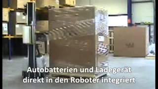 Lohrmann Palettenstretchroboter [upl. by Aissatsana]