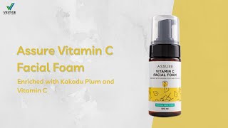 Assure Vitamin C Facial Foam  Enriched with Kakadu Plum amp Vitamin C  Purnima  Success With Me [upl. by Aztiray532]