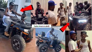 Shatta Wale amp Medikal Getting Ready For “SAFA Convoy” As They Displayed Their Skills With Motobikes😬 [upl. by Allayne764]