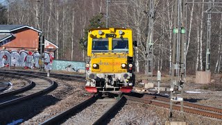 Tåg på Katrineholms station mars 2023 [upl. by Edniya693]