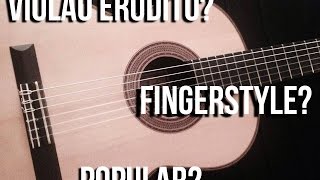 Violão Fingerstyle X Erudito X Popular  Fabio Lima [upl. by Atenaz443]