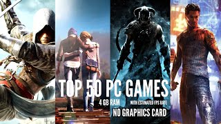 Top 50 Games for Intel i3 4Gb ram No Graphics Card [upl. by Waligore]