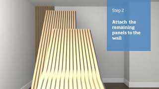 Acoustic Wall Panels Fitting Video [upl. by Feltie]