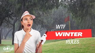 Golf For Dummies Essential Winter Golf Rules Every Golfer Should Know [upl. by March611]