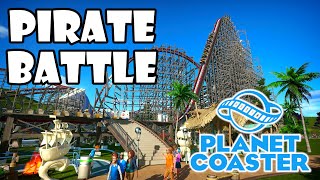 Playing PLANET COASTER Career Mode for the FIRST TIME  Pirate Battle [upl. by Maryl]