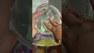 Elmer’s Gue Clear Slime Bucket Review [upl. by Daune]