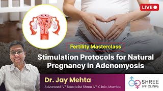 Fertility Masterclass 79 Stimulation Protocols for Natural Pregnancy in Adenomyosis [upl. by Yanej]