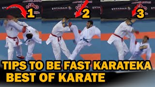 Secret Tips to Becoming Faster in Karate Kumite [upl. by Drawoh587]