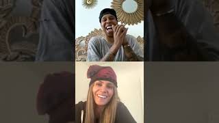 Halle Berry amp Lena Waithe screenwriter actress IG Live 2020 [upl. by Artemisia]