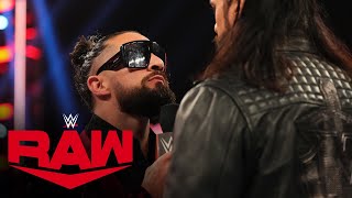 Seth Rollins to Drew McIntyre “Im worried about you the least” Raw highlights March 11 2024 [upl. by Yeslaehc]