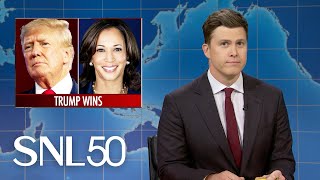 Weekend Update Trump Wins 2024 Election Becomes First Felon Elected President  SNL [upl. by Annaeg57]