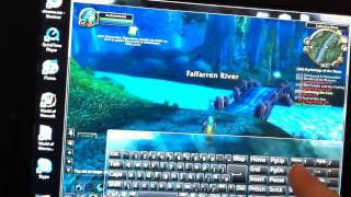 World of Warcraft playing on iPad No fake [upl. by Tartaglia]