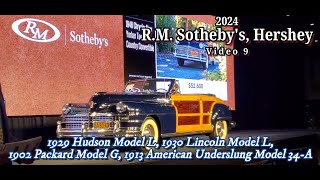 RM Sothebys Hershey 2024 Video 9 [upl. by Oatis]