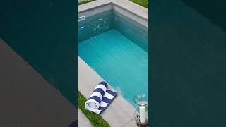 💦Fiberglass vs Concrete Plunge Pools😎 [upl. by Annoya936]