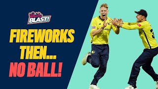 Fireworks ThenNO BALL  Chaotic Last Two Balls IN FULL  Vitality Blast Finals Day 2022 [upl. by Stubstad72]