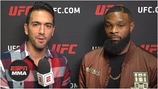 Tyron Woodley focusing on Kamaru Usman and no one else  ESPN MMA [upl. by Veriee71]