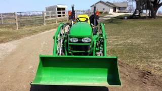 John Deere 2025R Compact Tractor [upl. by Olva]