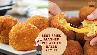 Best fried mashed potatoes balls recipe shorts [upl. by Mason711]