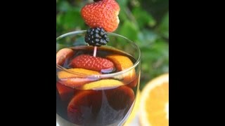 How To Make Authentic Homemade Sangria  Rockin Robin Cooks [upl. by Siloam]