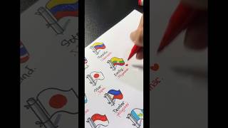 Simple draw Myanmar Flag ❤️ art flag drawing flagdesign viral myanmar [upl. by Danie661]