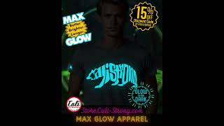 15 OFF CALI Strong Max Glow hoodies amp tshirts glowinthedark glowshirt glowtshirt glowhoodie [upl. by Curren]