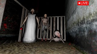 Granny 2 LIVE Can I Escape 😱  Granny GamingLive HorrorGames shorts [upl. by Eddina]