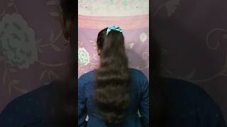 Simple High Ponytail Hairstyle Hack For Girls hairstyle ponytail Aparnabanerjee hairtutorial [upl. by Hawken]