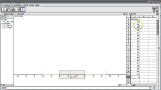 Statistik med Geogebra [upl. by Assilam]