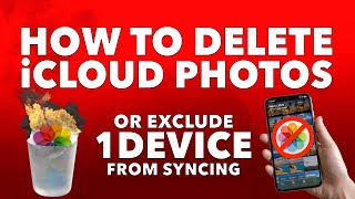 DELETE ALL iCloud Photos the CORRECT WAY [upl. by Ardnasyl951]