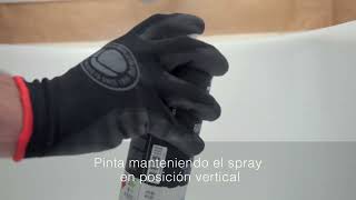 Como pintar una bañera con Spray Montana colors [upl. by Seek]