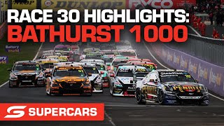 Race 30 Highlights  Repco Bathurst 1000  Supercars 2022 [upl. by Ymor]