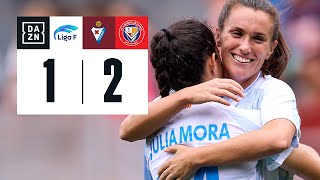 SD Eibar vs Levante Las Planas 12  Resumen y goles  Highlights Liga F [upl. by Dadinirt]