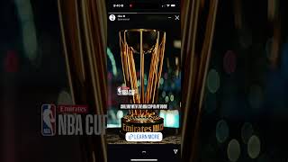 NBA CUP PROMO ANTHONY DAVIS VS TYRESE HALIBURTON lakers pacers lakeshow lakernation [upl. by Gemperle]