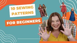 10 Sewing Patterns For Beginners [upl. by Raff]