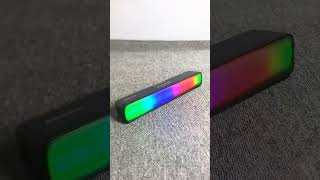 speaker RGB SOUNDBAR JOVITECH [upl. by Orofselet]