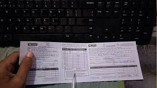 PNB ka deposit form kaise fill up Karen  deposit form kaise bhare PNB ka [upl. by Ydiarf]