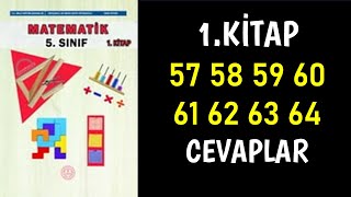 5Sınıf Matematik Ders Kitabı Sayfa 57 58 59 60 61 62 63 64 Cevaplar [upl. by Lyj]