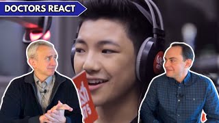 Doctors React  Darren Espanto sings Fantasias [upl. by Rana]