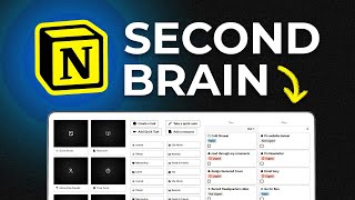 Revealing my Notion Second Brain Full Tour [upl. by Pardew951]