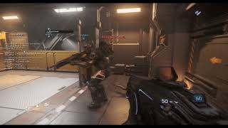 Assault on Blue Team  Star Citizen FPS Combat [upl. by Etaner958]