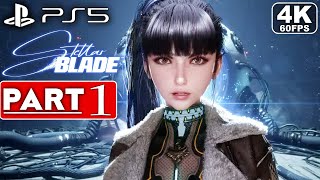 STELLAR BLADE Gameplay Walkthrough Part 1 FULL DEMO 4K 60FPS PS5  No Commentary [upl. by Carree]