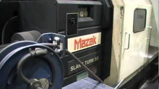 Mazak ST502000U Slant Bed CNC Lathe slant turn 50 [upl. by Stiegler975]