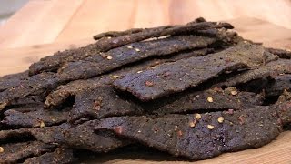 Peppered Beef Jerky in the Oven [upl. by Raoul]