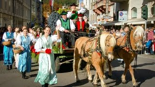 Traubenfest Meran 2016  Festumzug [upl. by Drofnas]