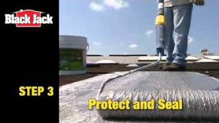 How to Apply Aluminum Roof Coatings [upl. by Akehsat730]